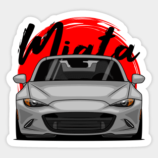 Silver Miata MX5 ND Sticker